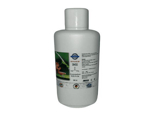 Leivys DMSO Dimethylsulfoxid 99,9% Ph. EU In Praktischer HDPE Flasche Mit Tropfverschluss 500ml