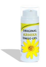 DMSO Gel Arnika Auszug mit Dimethysulfoxid 99,9% Arnika Auszug - bequeme Anwendung, effektive Wirkung - 50 ml