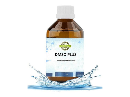 Leivys DMSO PLUS - Die Kraft Der Natur Vereint. DMSO+MSM+Magnesium In Braunglasflasche